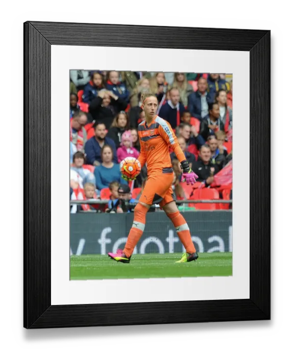 Framed Print : Arsenal vs. Chelsea: FA Cup Final Showdown - Ladies Football Championship at Wembley Stadium, London