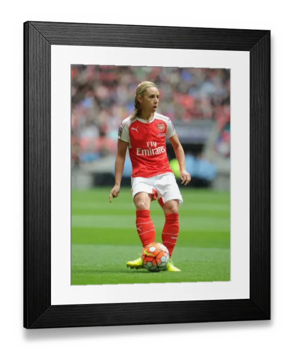 Framed Print : FA Cup Final 2016: Arsenal Ladies vs. Chelsea Ladies - Showdown at Wembley Stadium