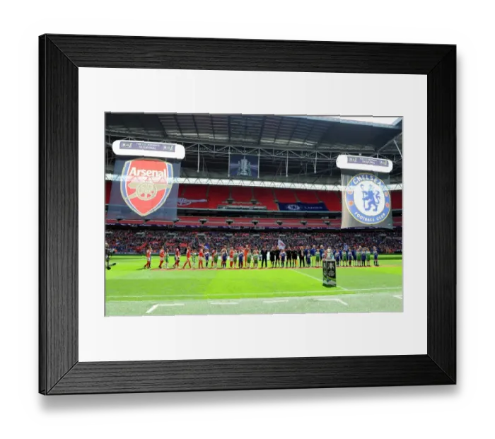 Framed Print : FA Cup Final 2016: Arsenal Ladies vs. Chelsea Ladies - Showdown at Wembley Stadium Framed Print : FA Cup Final 2016: Arsenal Ladies vs. Chelsea Ladies - Showdown at Wembley Stadium