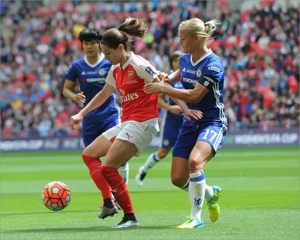 Arsenal vs. Chelsea: FA Women's Cup Final - Midfield Battle: Losada vs. Chapman