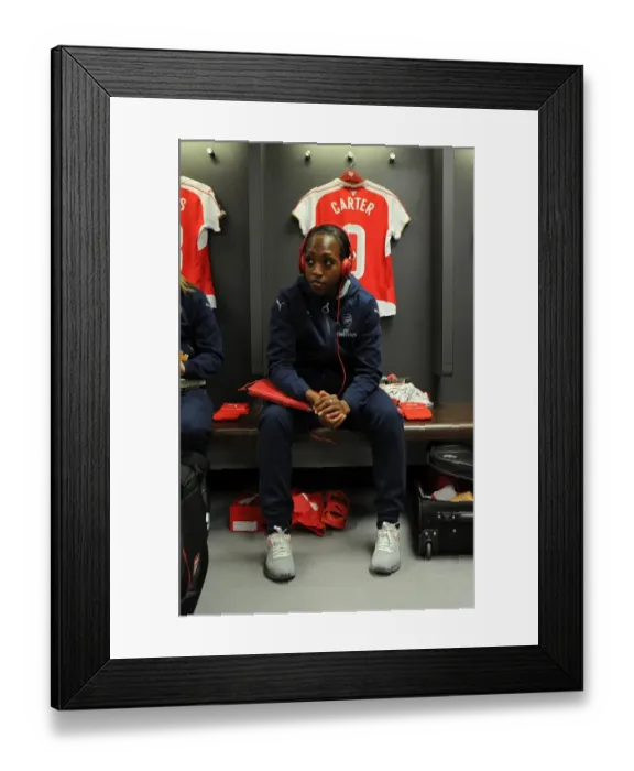 Framed Print : FA Cup Final Showdown: Arsenal Ladies vs. Chelsea Ladies at Wembley Stadium