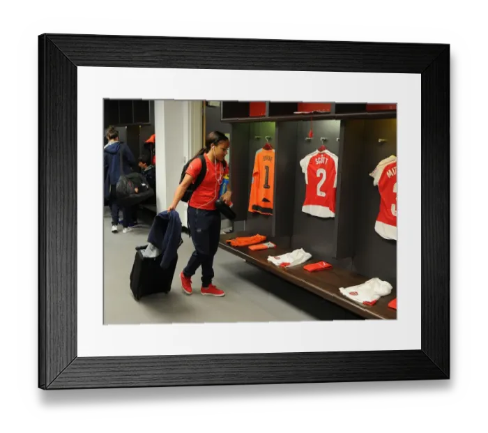 Framed Print : FA Cup Final 2016: Arsenal Ladies vs. Chelsea Ladies Showdown at Wembley Stadium