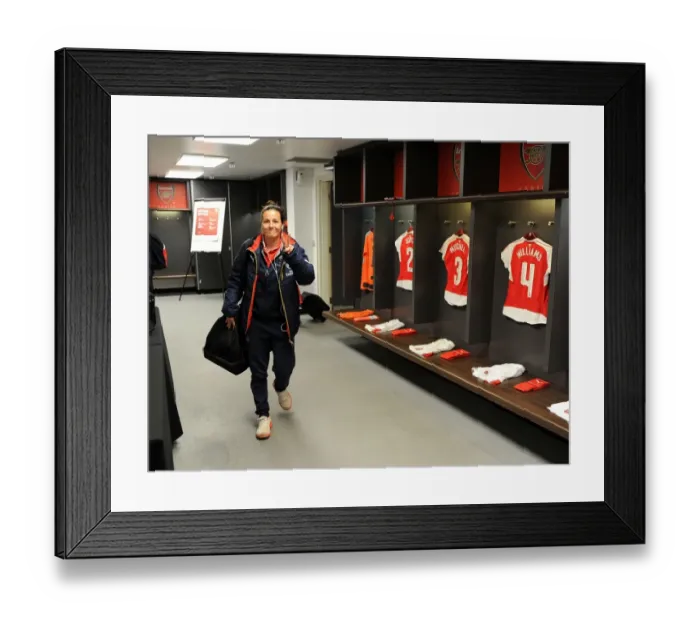 Framed Print : FA Cup Final 2016: Showdown at Wembley - Arsenal Ladies vs. Chelsea Ladies
