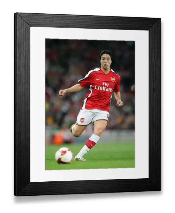 Framed Print : Samir Nasri's Dominant Performance: Arsenal Crushes FC Twente 4-0 in Champions League Framed Print : Samir Nasri's Dominant Performance: Arsenal Crushes FC Twente 4-0 in Champions League