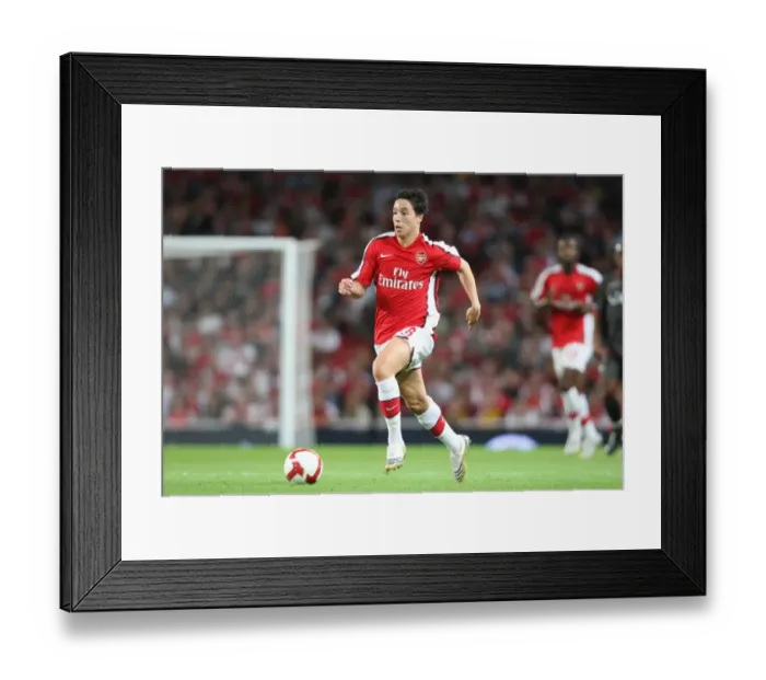 Framed Print : Arsenal's Samir Nasri Shines: 4-0 UEFA Champions League Win Over FC Twente Framed Print : Arsenal's Samir Nasri Shines: 4-0 UEFA Champions League Win Over FC Twente