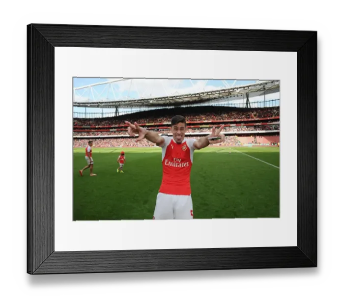 Framed Print : Gabriel's Emotional Reaction: Arsenal's Dramatic Victory Over Aston Villa, Premier League 2015-16 Framed Print : Gabriel's Emotional Reaction: Arsenal's Dramatic Victory Over Aston Villa, Premier League 2015-16
