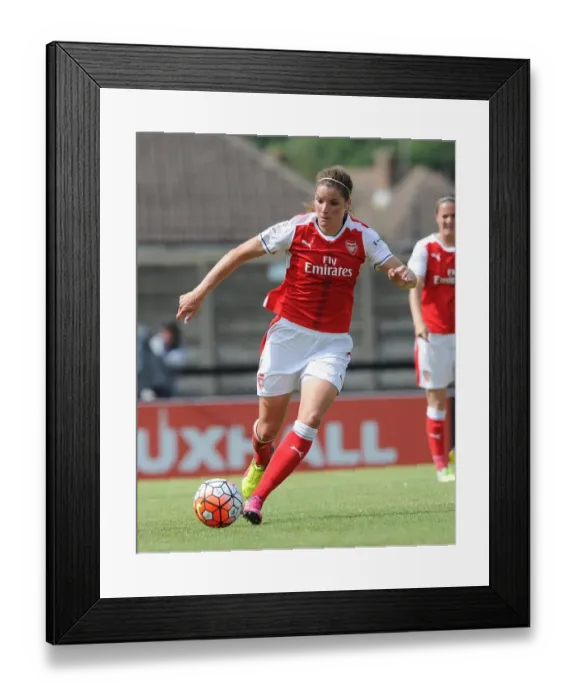 Framed Print : Arsenal Ladies Defeat Notts County 2-0: Dominique Janssen's Standout Performance
