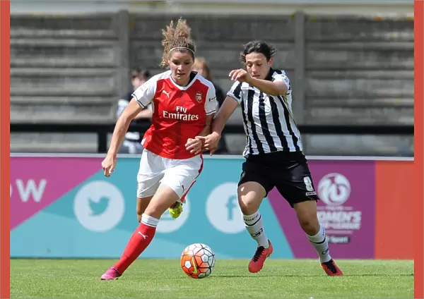 Arsenal Ladies Defeat Notts County 2-0: Dominique Janssen vs. Rachel Williams Showdown at Meadow Park