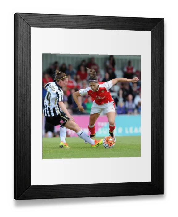 Framed Print : Vicky Losada Shines in Arsenal's 2:0 WSL Triumph over Notts County Framed Print : Vicky Losada Shines in Arsenal's 2:0 WSL Triumph over Notts County