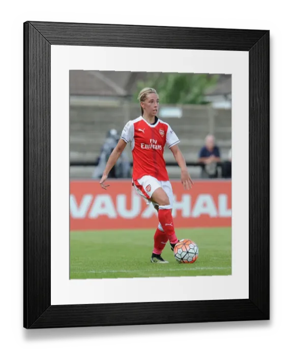 Framed Print : Jordan Nobbs Scores in Arsenal's 2:0 WSL Division One Victory over Notts County (10 / 7 / 16)
