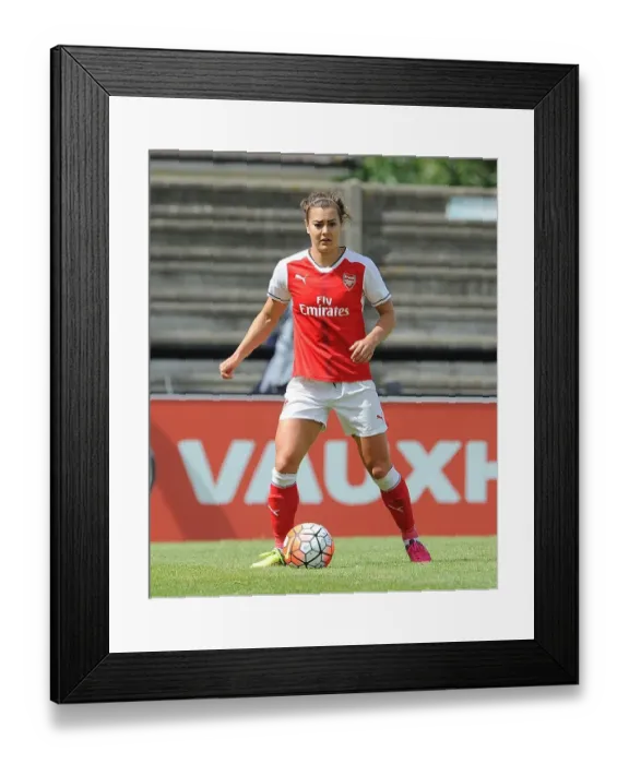 Framed Print : Jemma Rose (Arsenal Ladies). Arsenal Ladies 2: 0 Notts County