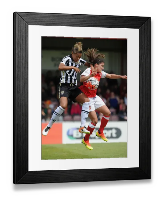 Framed Print : Arsenal Ladies Dominate: Danielle van de Donk and Fern Whelan Star in 2-0 WSL Division One Victory over Notts County at Meadow Park Framed Print : Arsenal Ladies Dominate: Danielle van de Donk and Fern Whelan Star in 2-0 WSL Division One Victory over Notts County at Meadow Park