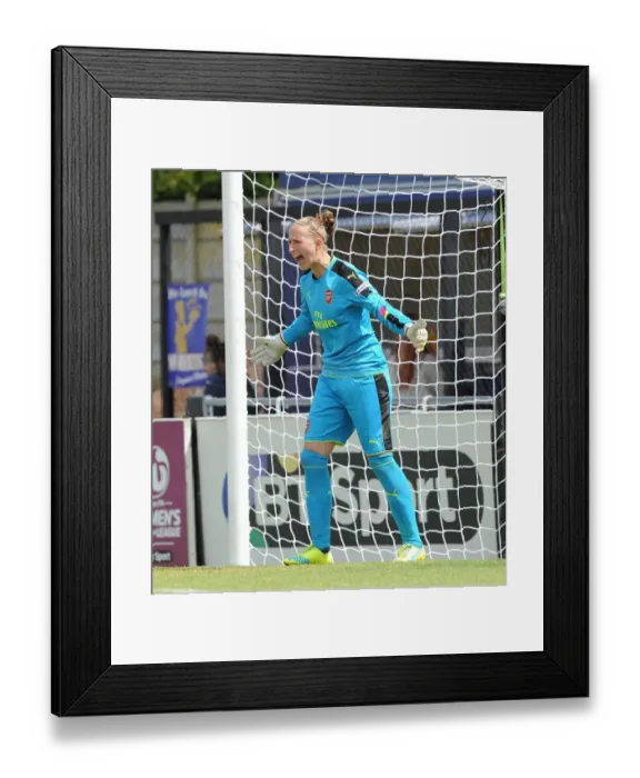 Framed Print : Sari van Veenendaal (Arsenal Ladies). Arsenal Ladies 2: 0 Notts County. WSL Divison One Framed Print : Sari van Veenendaal (Arsenal Ladies). Arsenal Ladies 2: 0 Notts County. WSL Divison One