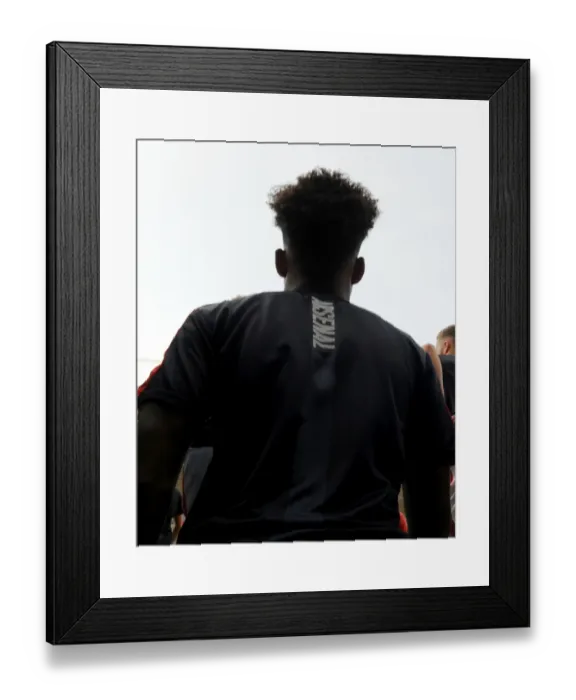 Framed Print : Arsenal's Chris Willock Gears Up for RC Lens Friendly, 2016 Framed Print : Arsenal's Chris Willock Gears Up for RC Lens Friendly, 2016