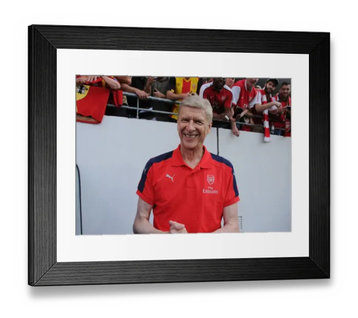 Framed Print : Arsene Wenger: Arsenal Manager Before Lens Friendly (July 2016) Framed Print : Arsene Wenger: Arsenal Manager Before Lens Friendly (July 2016)