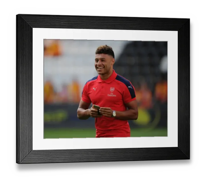 Framed Print : Arsenal's Alex Oxlade-Chamberlain Gears Up for RC Lens Friendly, July 2016 Framed Print : Arsenal's Alex Oxlade-Chamberlain Gears Up for RC Lens Friendly, July 2016