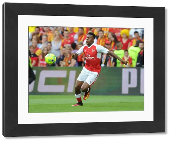 Arsenal's Alex Iwobi in Action during Lens Pre-Season Friendly, 2016