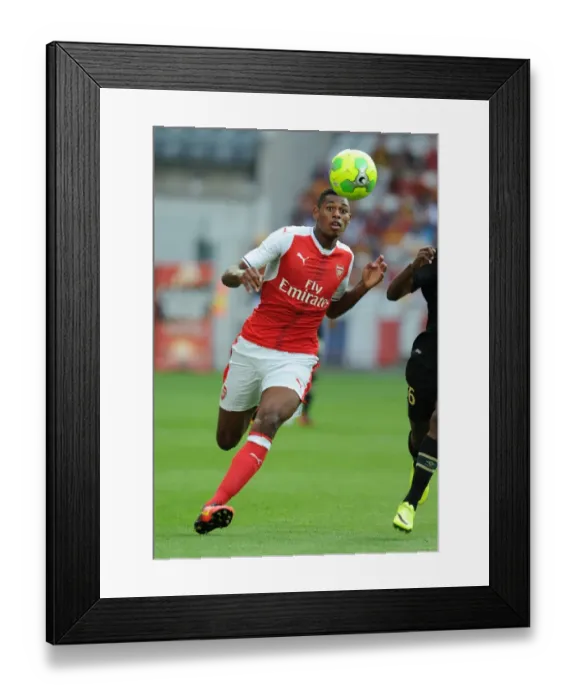 Framed Print : Arsenal's Jeff Reine-Adelaide in Action during Lens Pre-Season Friendly (2016-17) Framed Print : Arsenal's Jeff Reine-Adelaide in Action during Lens Pre-Season Friendly (2016-17)