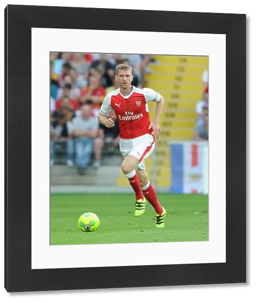 Per Mertesacker in Action: Arsenal's Pre-Season Friendly against RC Lens (2016-17)