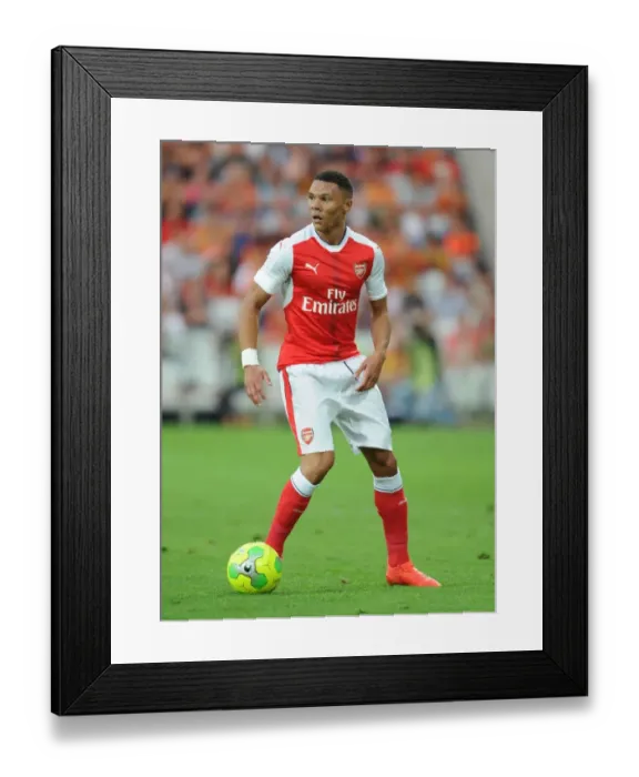 Framed Print : Arsenal's Kieran Gibbs in Action at RC Lens Pre-Season Friendly, 2016 Framed Print : Arsenal's Kieran Gibbs in Action at RC Lens Pre-Season Friendly, 2016