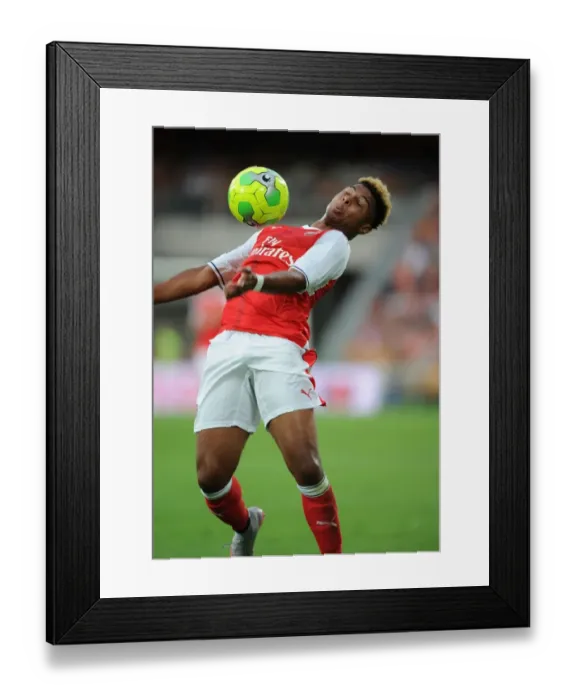 Framed Print : Serge Gnabry in Action: Arsenal vs RC Lens (2016) Framed Print : Serge Gnabry in Action: Arsenal vs RC Lens (2016)