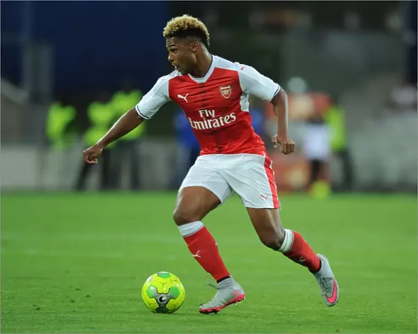 Serge Gnabry in Action: Arsenal's Pre-Season Battle at Lens, 2016