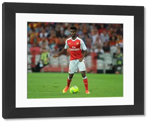 Arsenal's Gedion Zelalem in Action during Lens Pre-Season Friendly (2016)