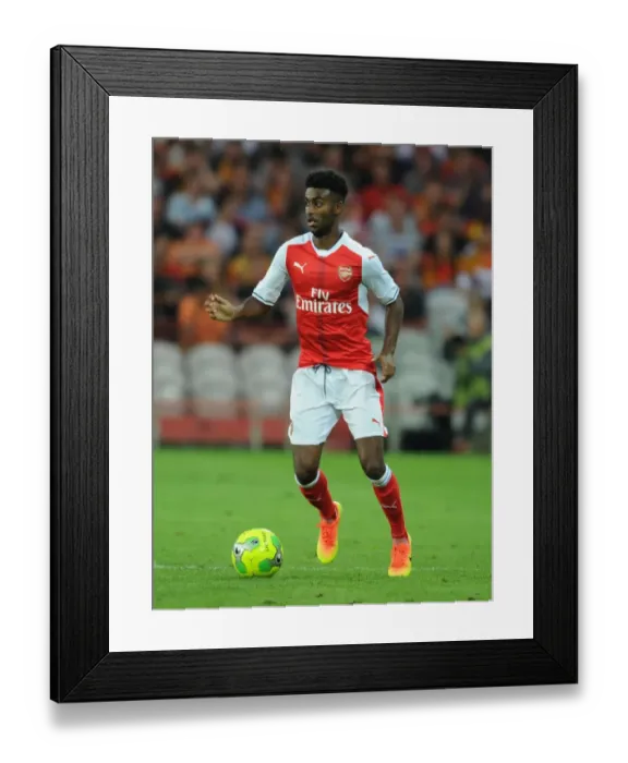 Framed Print : Arsenal's Gedion Zelalem in Action at Lens Pre-Season Friendly (2016) Framed Print : Arsenal's Gedion Zelalem in Action at Lens Pre-Season Friendly (2016)