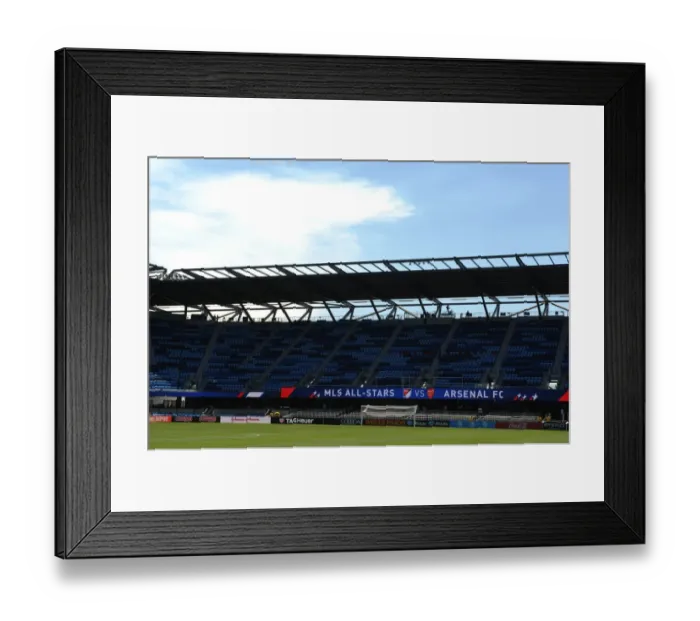 Framed Print : Arsenal vs MLS All-Stars: 2016 Showdown at Avaya Stadium, San Jose Framed Print : Arsenal vs MLS All-Stars: 2016 Showdown at Avaya Stadium, San Jose