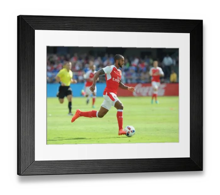 Framed Print : Theo Walcott's Standout Performance: Arsenal vs MLS All-Stars, 2016 Framed Print : Theo Walcott's Standout Performance: Arsenal vs MLS All-Stars, 2016