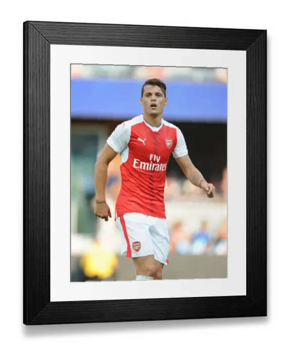 Framed Print : Granit Xhaka: Arsenal Star Shines in 2016 MLS All-Stars Showdown Framed Print : Granit Xhaka: Arsenal Star Shines in 2016 MLS All-Stars Showdown