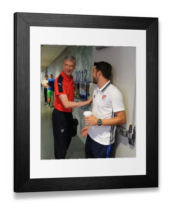 Framed Print : Arsene Wenger vs MLS All-Stars: A Clash of Titans in 2016