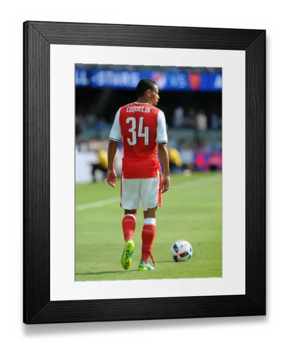 Framed Print : Francis Coquelin in Action: Arsenal vs MLS All-Stars, 2016 Framed Print : Francis Coquelin in Action: Arsenal vs MLS All-Stars, 2016
