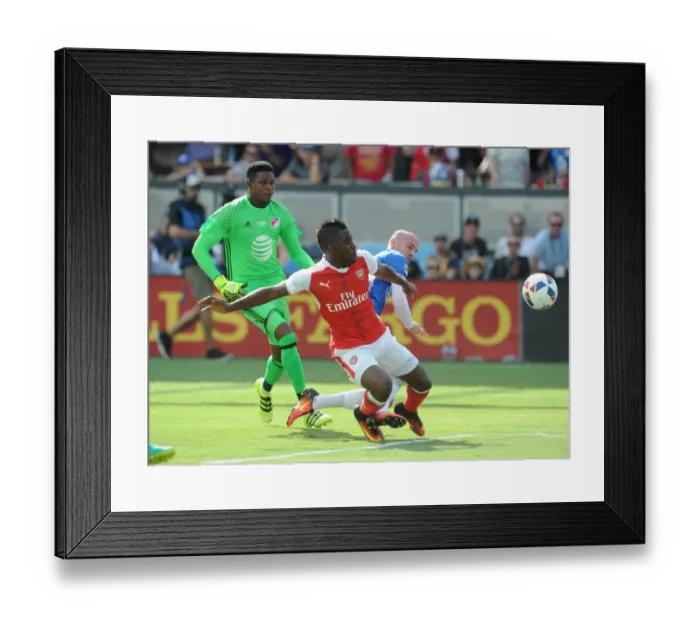 Framed Print : Arsenal vs MLS All-Stars: Clash in San Jose, 2016