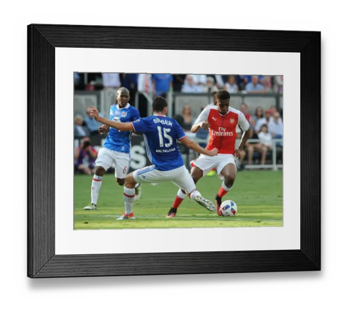Framed Print : Arsenal vs MLS All-Stars: Clash at Avaya Stadium (2016) Framed Print : Arsenal vs MLS All-Stars: Clash at Avaya Stadium (2016)