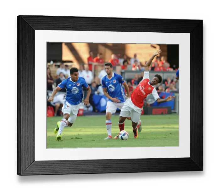 Framed Print : Arsenal vs MLS All-Stars: Clash at Avaya Stadium, 2016 Framed Print : Arsenal vs MLS All-Stars: Clash at Avaya Stadium, 2016