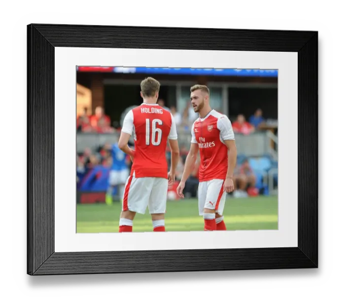 Framed Print : Arsenal Takes on MLS All-Stars at Avaya Stadium (2016) Framed Print : Arsenal Takes on MLS All-Stars at Avaya Stadium (2016)