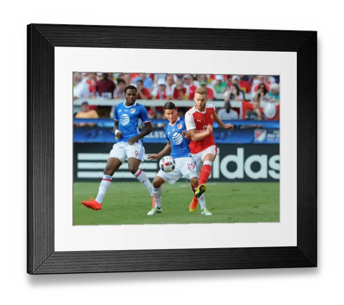 Framed Print : Calum Chambers vs Mauro Diaz: Clash at the 2016 MLS All-Star Game Framed Print : Calum Chambers vs Mauro Diaz: Clash at the 2016 MLS All-Star Game
