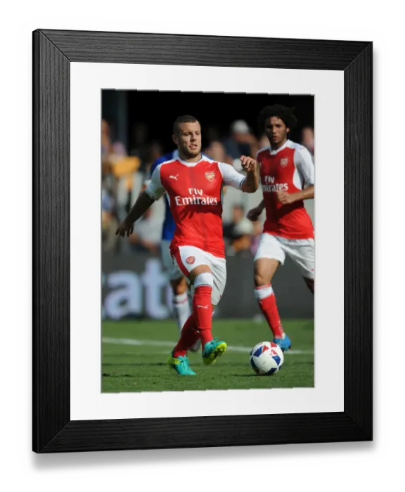 Framed Print : Arsenal Takes on MLS All-Stars at Avaya Stadium (2016) Framed Print : Arsenal Takes on MLS All-Stars at Avaya Stadium (2016)
