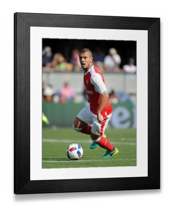 Framed Print : Jack Wilshere's Star Performance: Arsenal vs MLS All-Stars in 2016 San Jose Showdown Framed Print : Jack Wilshere's Star Performance: Arsenal vs MLS All-Stars in 2016 San Jose Showdown