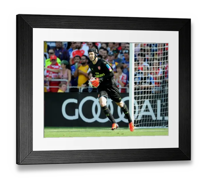 Framed Print : Arsenal's Petr Cech in Action at the 2016 MLS All-Star Game