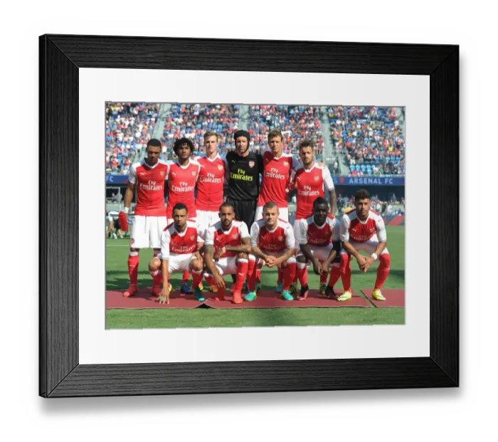 Framed Print : Arsenal vs MLS All-Stars: 2016 Showdown at Avaya Stadium