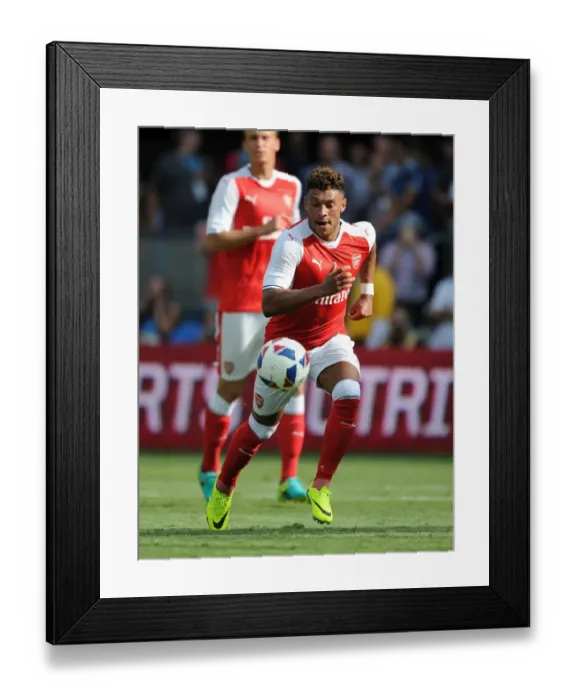 Framed Print : Arsenal Takes on MLS All-Stars in 2016 Showdown (Arsenal vs MLS All-Stars 2016)