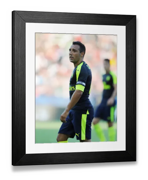 Framed Print : Santi Cazorla: Arsenal Star in Action against Chivas, 2016-17 Framed Print : Santi Cazorla: Arsenal Star in Action against Chivas, 2016-17