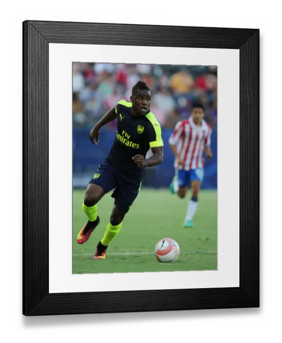 Framed Print : Arsenal's Joel Campbell Faces Off Against CD Guadalajara in 2016 Pre-Season Clash Framed Print : Arsenal's Joel Campbell Faces Off Against CD Guadalajara in 2016 Pre-Season Clash