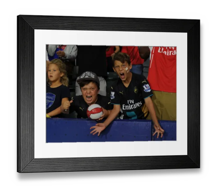 Framed Print : Arsenal FC: A Sea of Passion - Arsenal Fans in Full Force at the Pre-Season Match against Chivas, Carson, California Framed Print : Arsenal FC: A Sea of Passion - Arsenal Fans in Full Force at the Pre-Season Match against Chivas, Carson, California