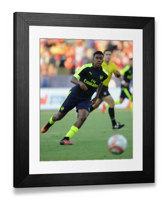Framed Print : Arsenal's Alex Iwobi in Pre-Season Action: Arsenal vs Chivas, Carson, California, 2016 Framed Print : Arsenal's Alex Iwobi in Pre-Season Action: Arsenal vs Chivas, Carson, California, 2016