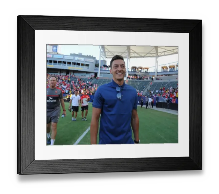 Framed Print : Mesut Ozil's Pre-Season Gear Up: Arsenal vs. Chivas (2016-17), Carson, California Framed Print : Mesut Ozil's Pre-Season Gear Up: Arsenal vs. Chivas (2016-17), Carson, California