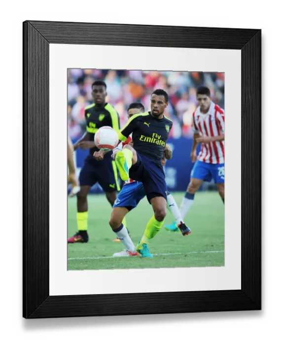 Framed Print : Arsenal's Francis Coquelin in Action Against Chivas (2016-17 Pre-Season)