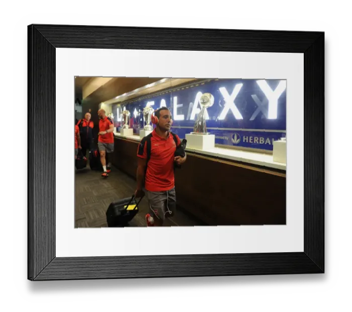 Framed Print : Arsenal's Santi Cazorla Gears Up for Arsenal vs. Chivas Clash Framed Print : Arsenal's Santi Cazorla Gears Up for Arsenal vs. Chivas Clash